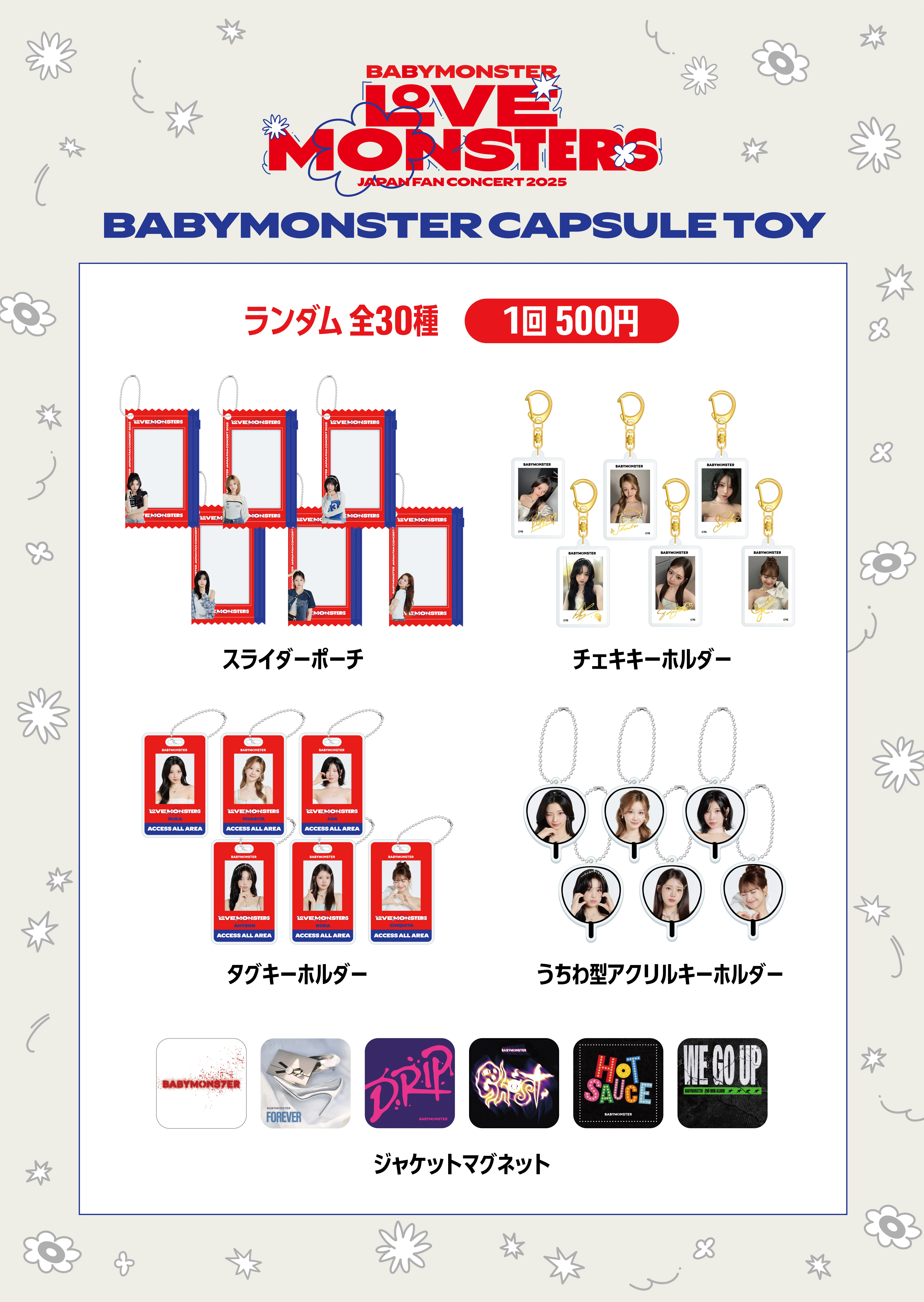 NEW GOODS ミニキャラシリーズ LOVE MONSTERS ver.