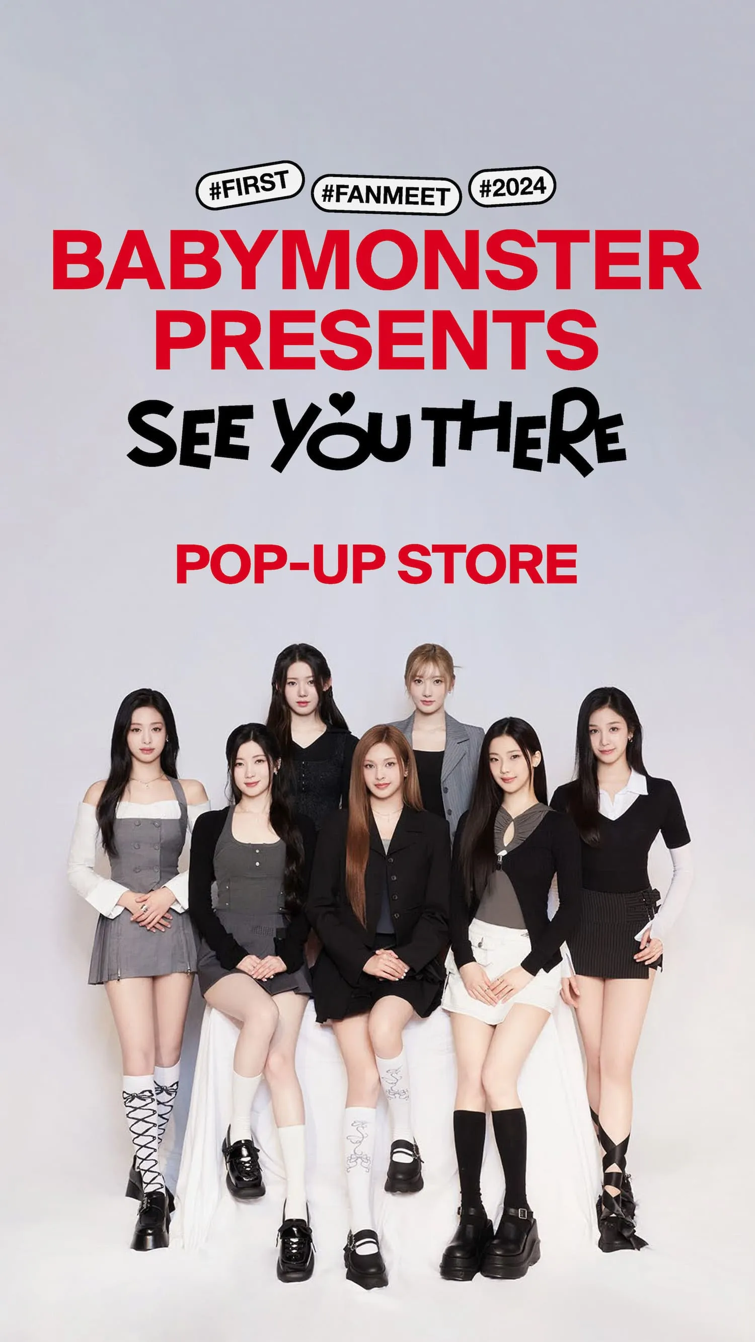 BABYMONSTER PRESENTS SEE YOU THERE POP-UP STORE IN TOKYO