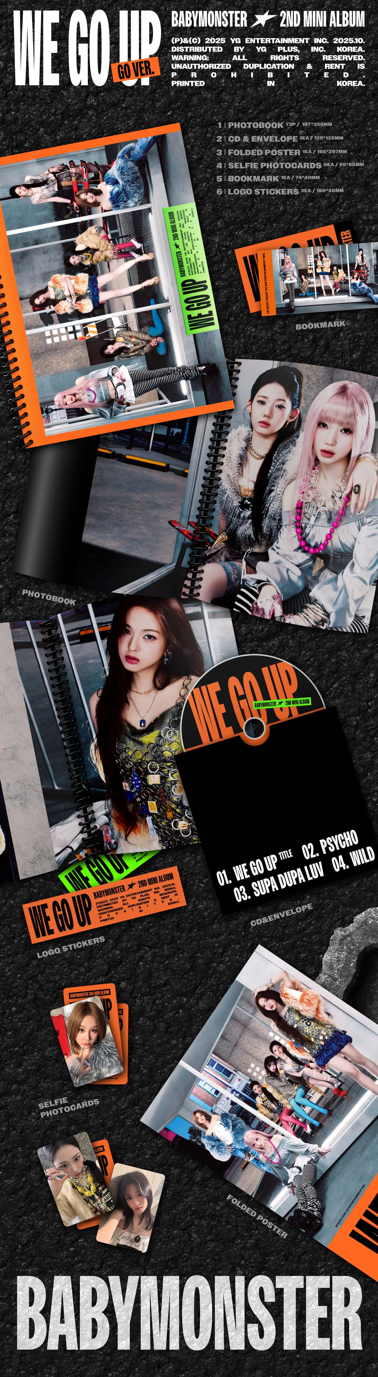 BABYMONSTER weverse限定特典セット 楽天市場】【Weverse, YG 特典選択】(PHOTOBOOK VER